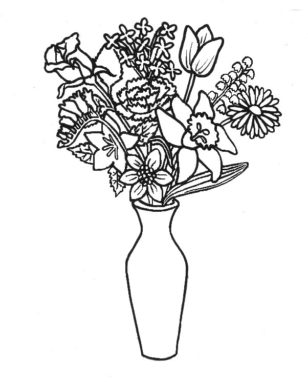 Flowers in a Vase