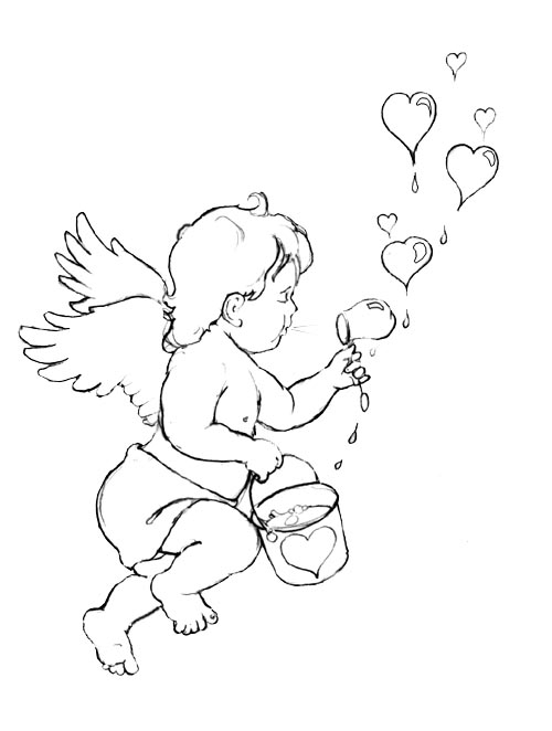 Cupid & Hearts